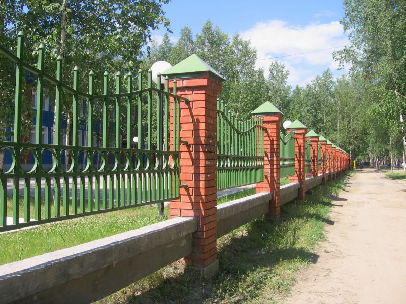 Iron Fence Construction